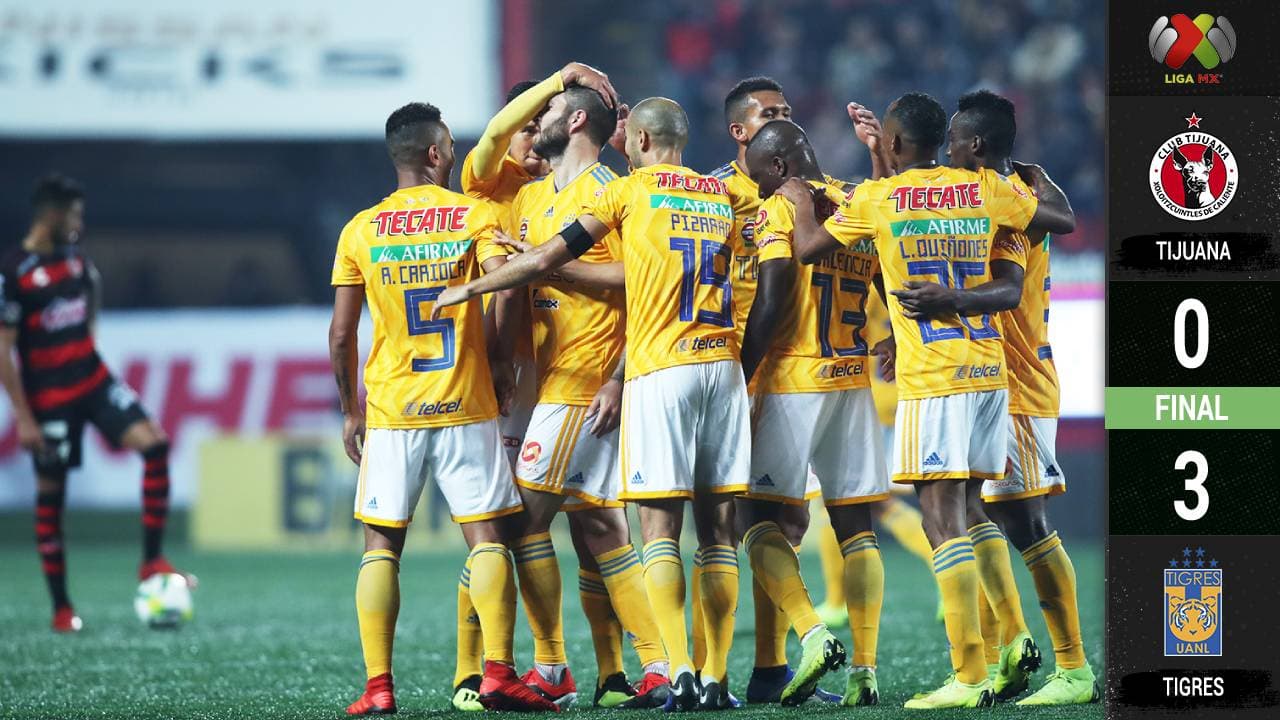 ¡Zarpazo del Tigre en la frontera! Los regiomontanos golearon a Xolos