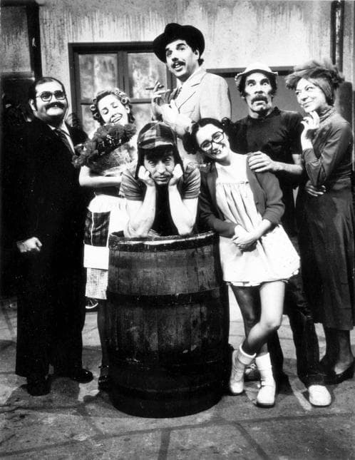 El elenco principal estuvo integrado por Gómez Bolaños, Ramón Valdés, Carlos Villagrán, María Antonieta de las Nieves y Florinda Meza.