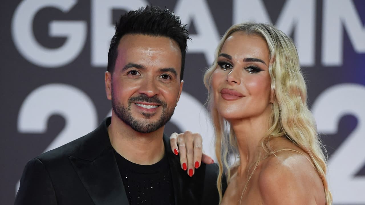 Luis Fonsi y Águeda López en Latin GRAMMY.