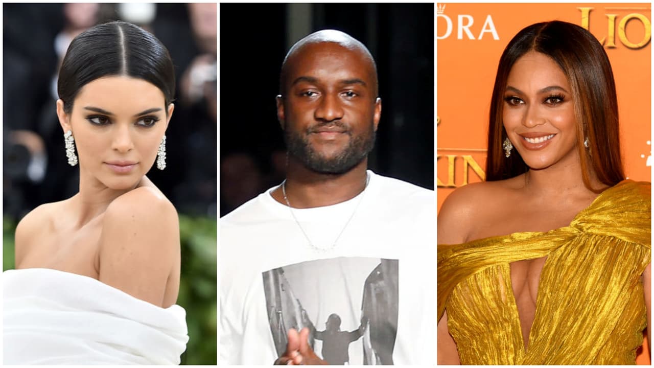 El vestido de novia de Hailey Bieber y otros diseños de Virgil Abloh que usaron los famosos