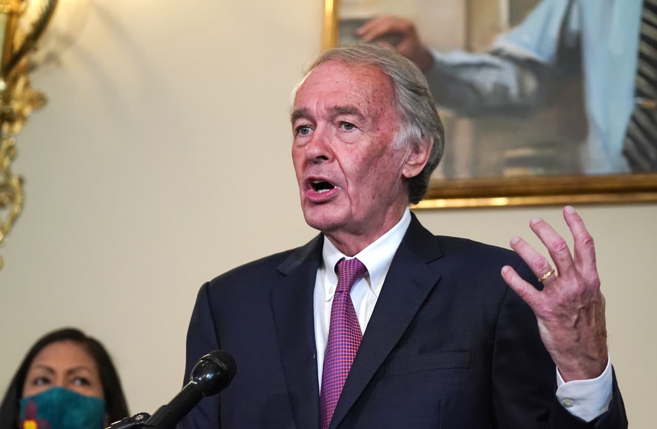 El senador de Massachussets Ed Markey.