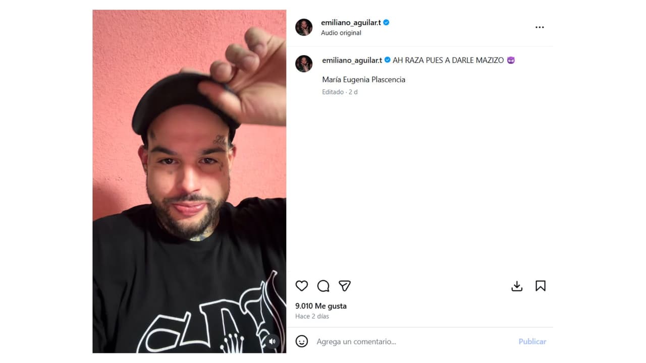 Emiliano Aguilar manda mensaje a hija de Carmen Salinas.
