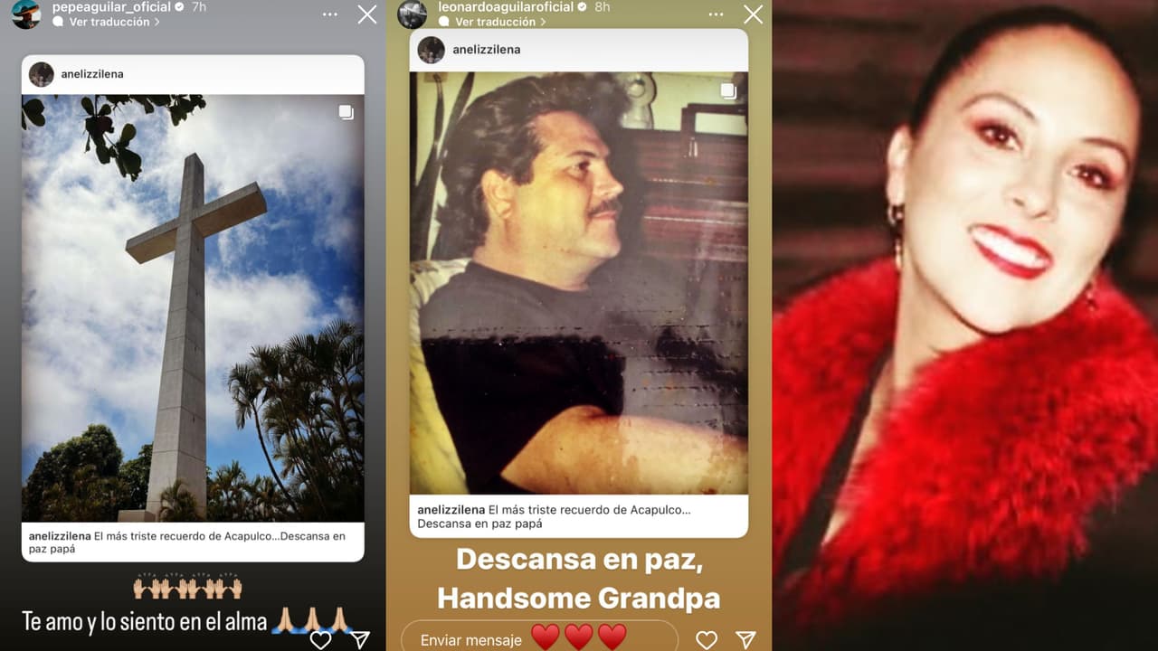Pepe Aguilar y su hijo Leonardo también expresaron sus condolencias ante la muerte de don Adrián Álvarez, papá de Aneliz Álvarez.