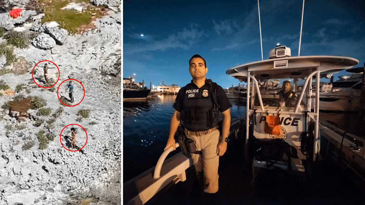 Los tres náufragos cubanos que sobrevivieron durante 33 días: bajo custodia del ICE en el sur de Florida