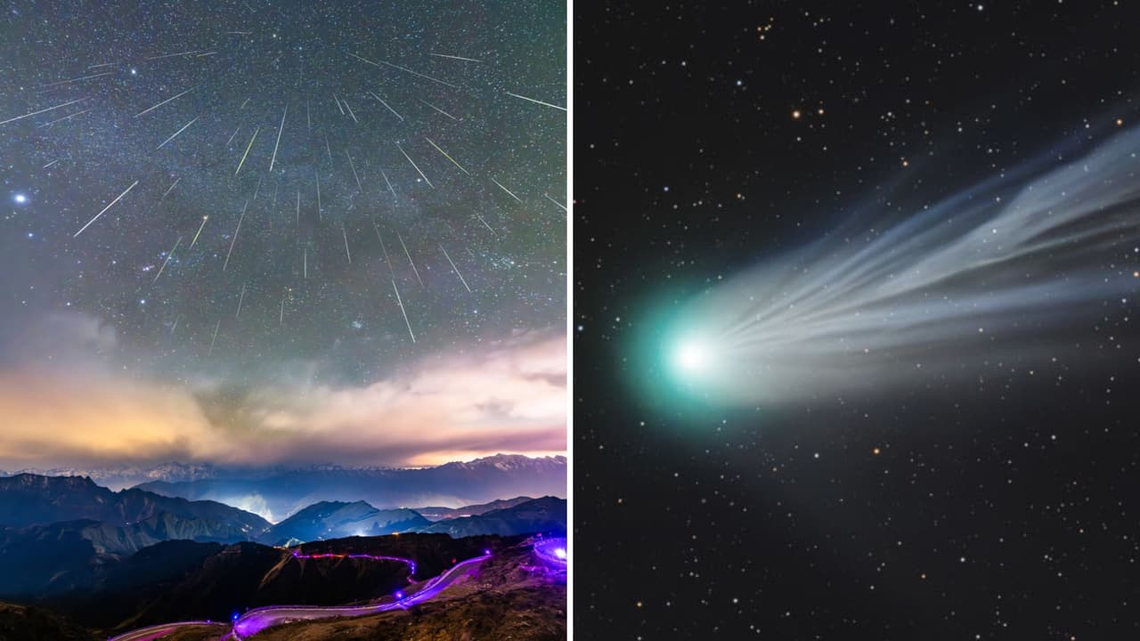 Una lluvia de estrellas coincidirá con el paso del Cometa Diablo: cuándo y cómo verla