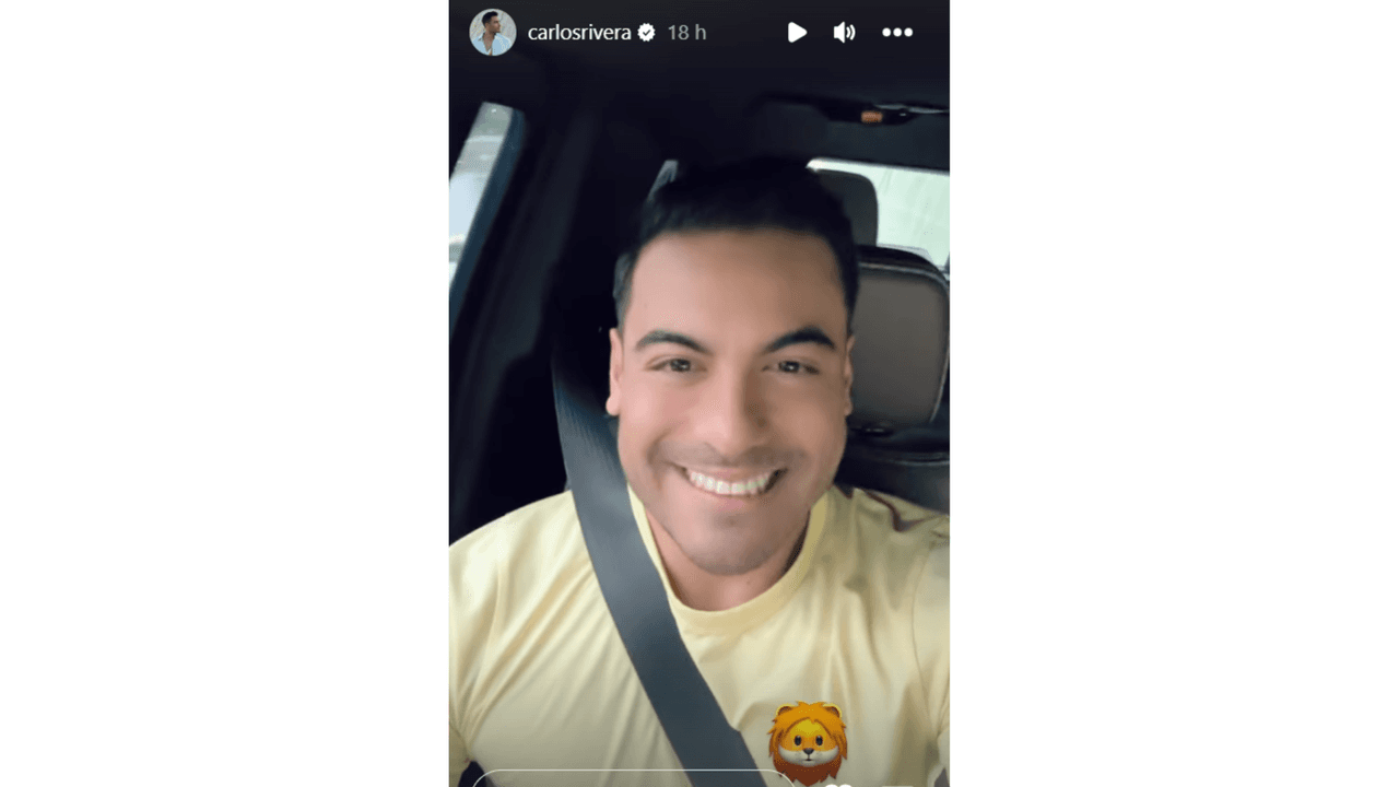 Carlos Rivera habla sobre el nacimiento de su hijo, León