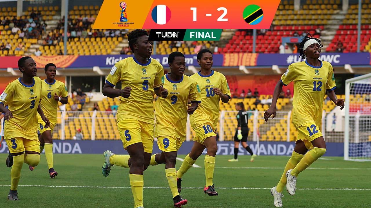 ¡Sorpresa! Tanzania venció a Francia en el Grupo D