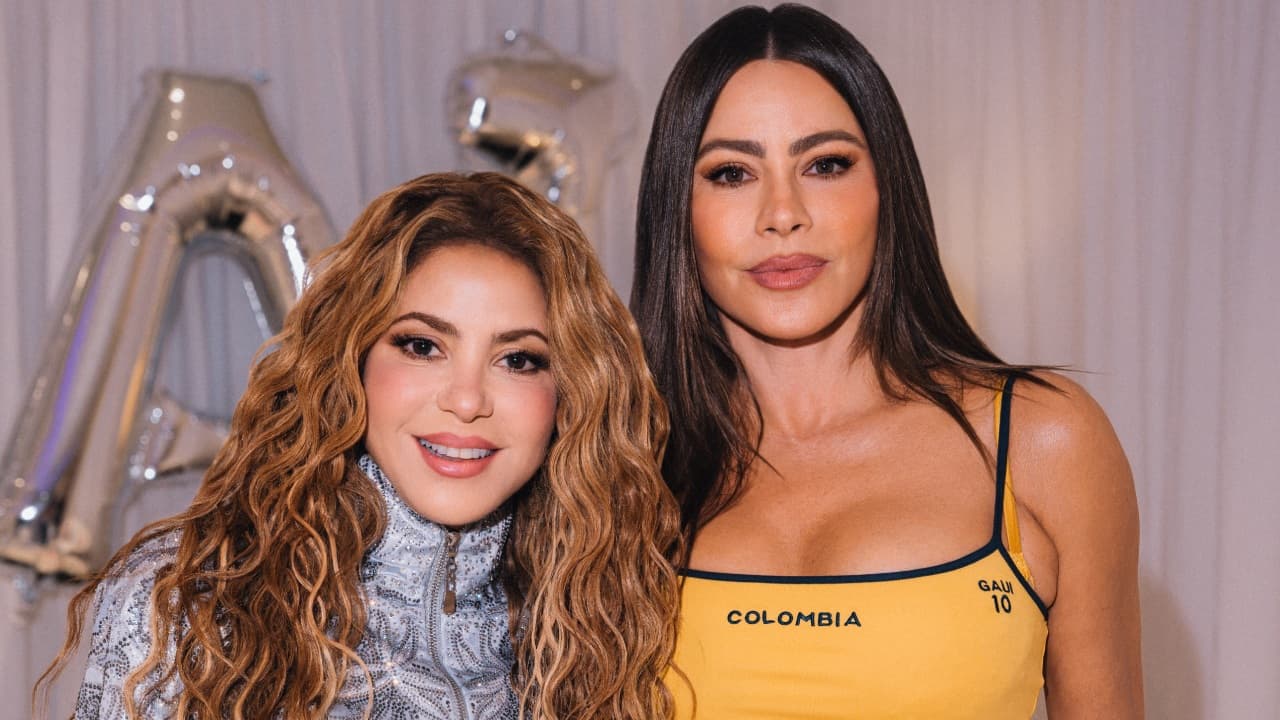 Shakira y Sofía Vergara en Los Ángeles.