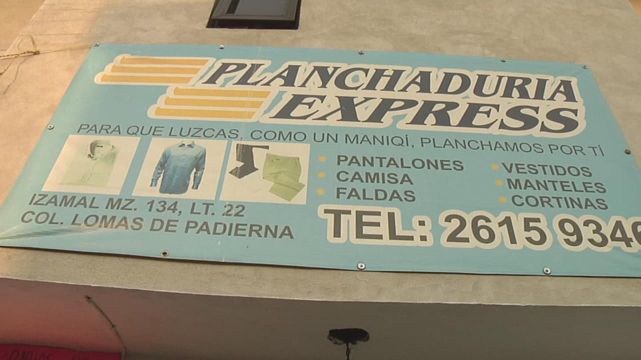 En esta tintorería, una familia entera propinaba golpes y torturaba a la joven. En los días que no recibía ni agua ni comida, Zunduri terminó tomando el agua de la plancha y comiendo las bolsas de plástico con que cubría la ropa.