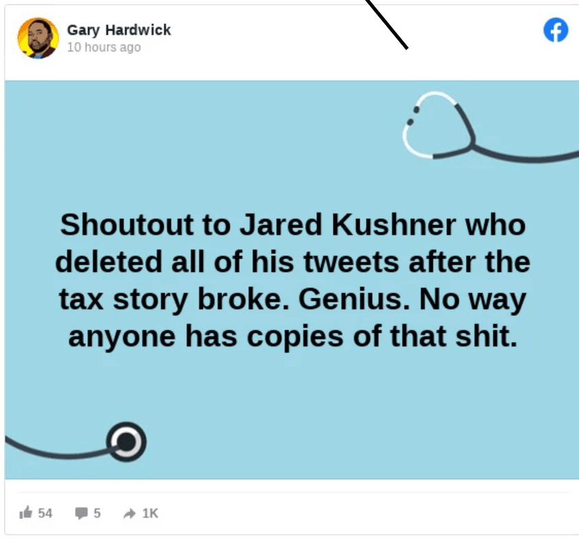 Fuente: Captura de pantalla de Facebook tomada el lunes 28 de septiembre 02:28:18 p.m. 2020 UTC