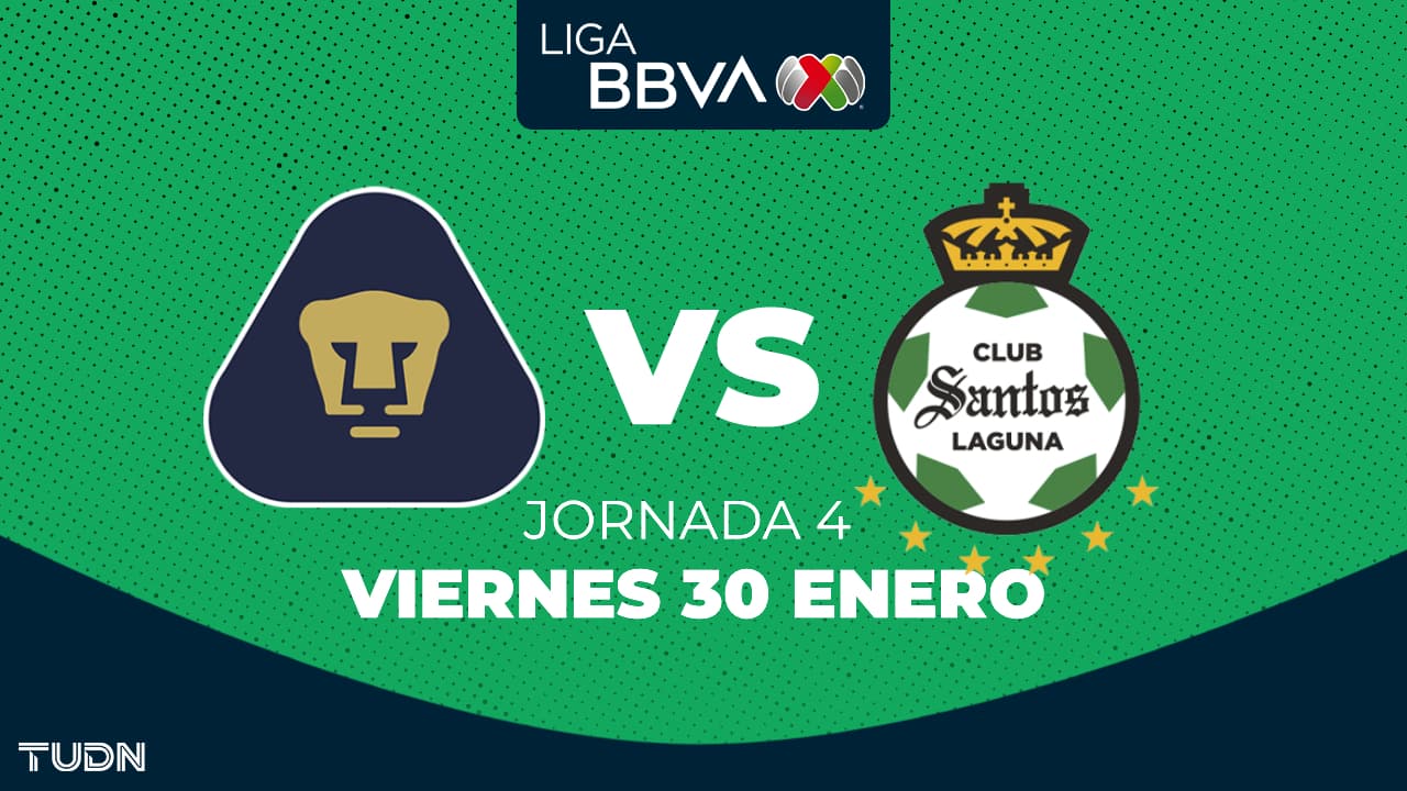 Pumas vs. Santos Laguna: horario y dónde ver el partido de la Jornada 4 del Clausura 2026