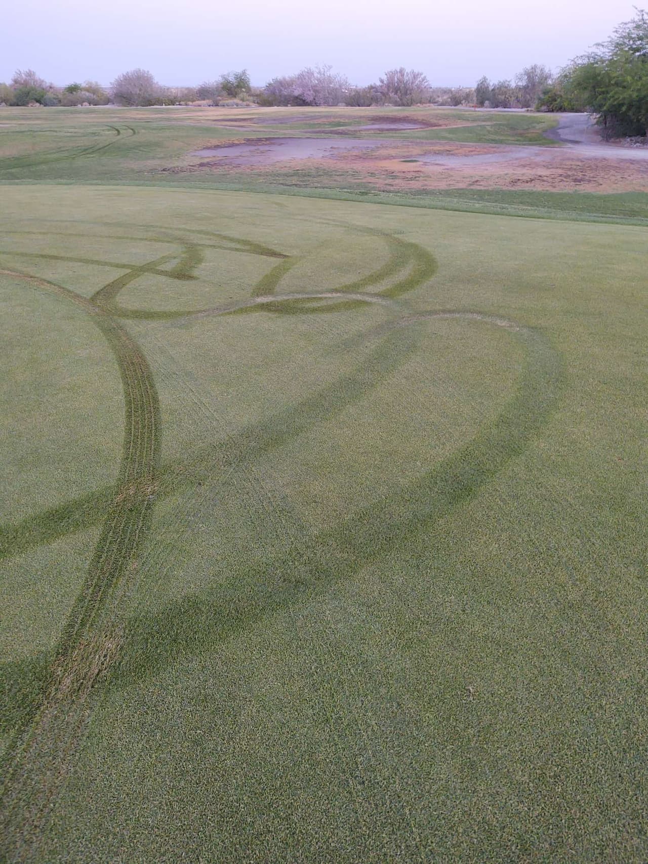 Según la investigación, los sospechosos traspasaron a la propiedad privada y condujeron en el campo causando daños de más de 50,000 dólares.
<br>