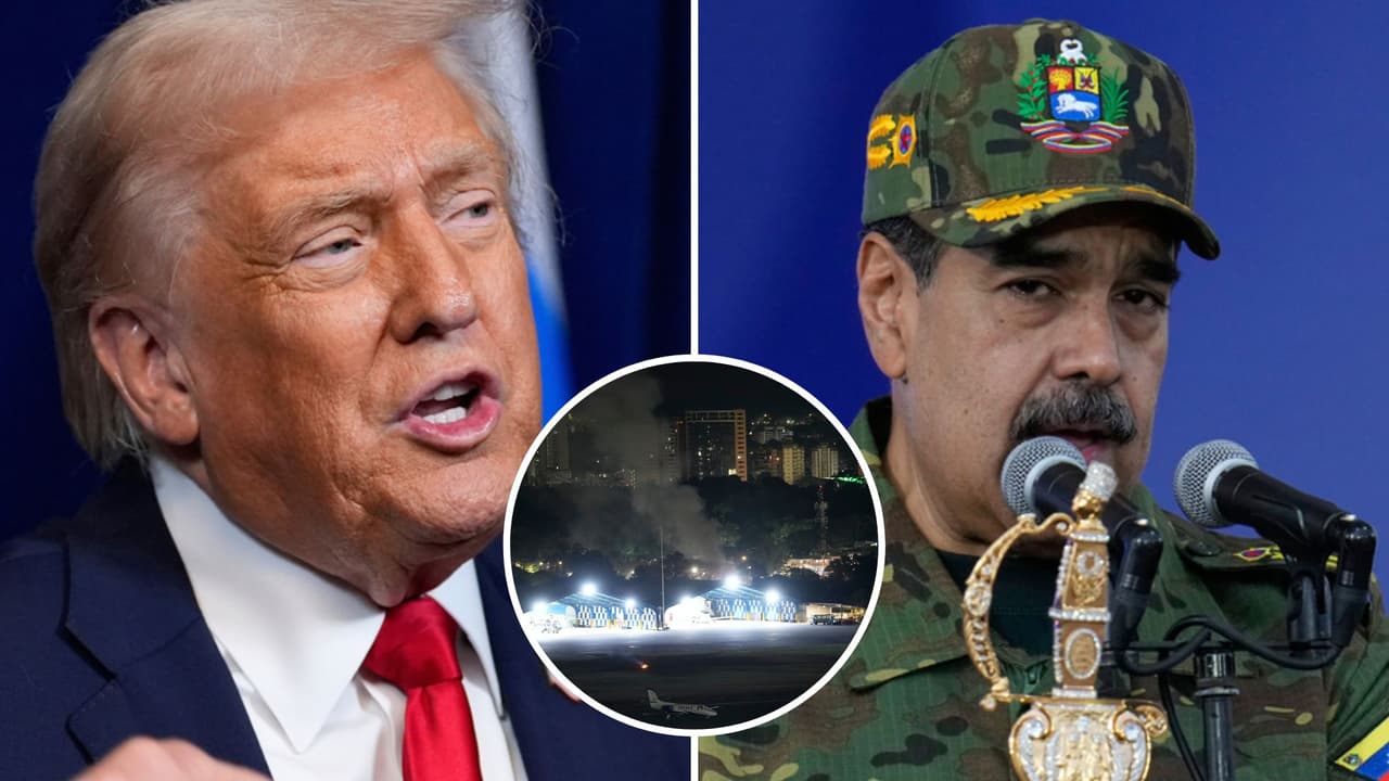 Trump anuncia captura de Maduro tras operación militar sorpresa en Venezuela