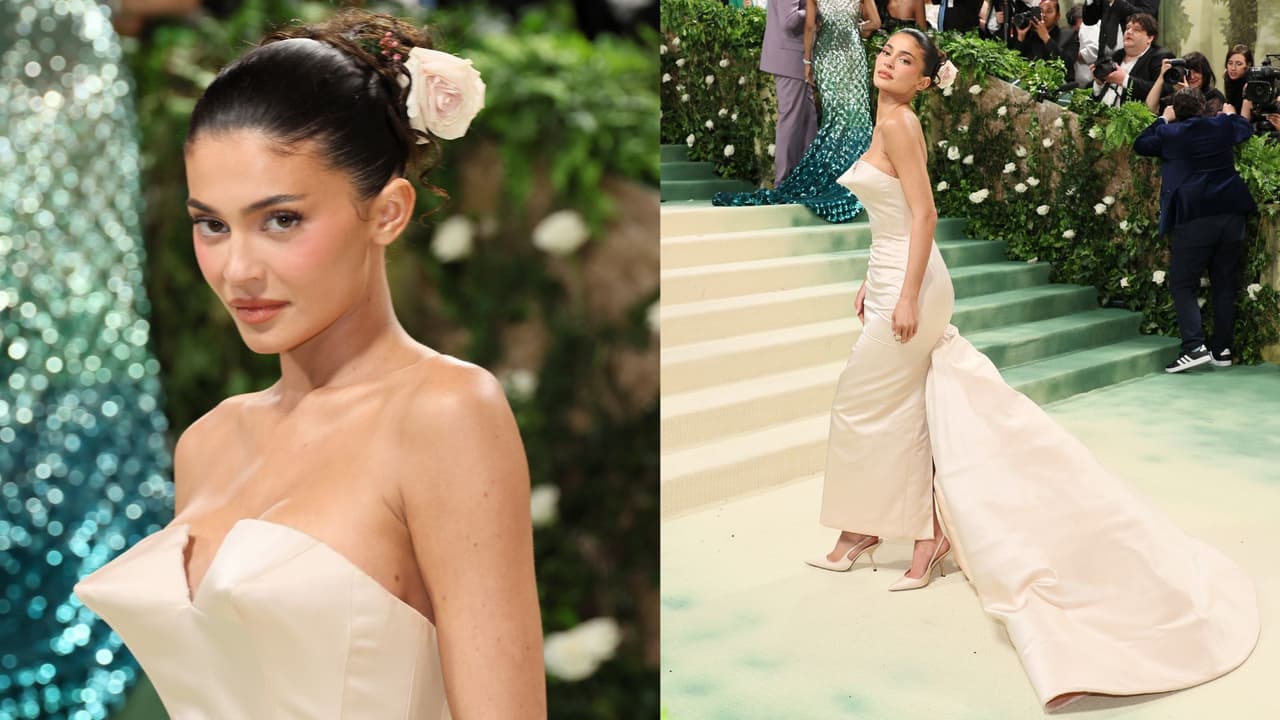 Kylie Jenner en la Met Gala 2024.