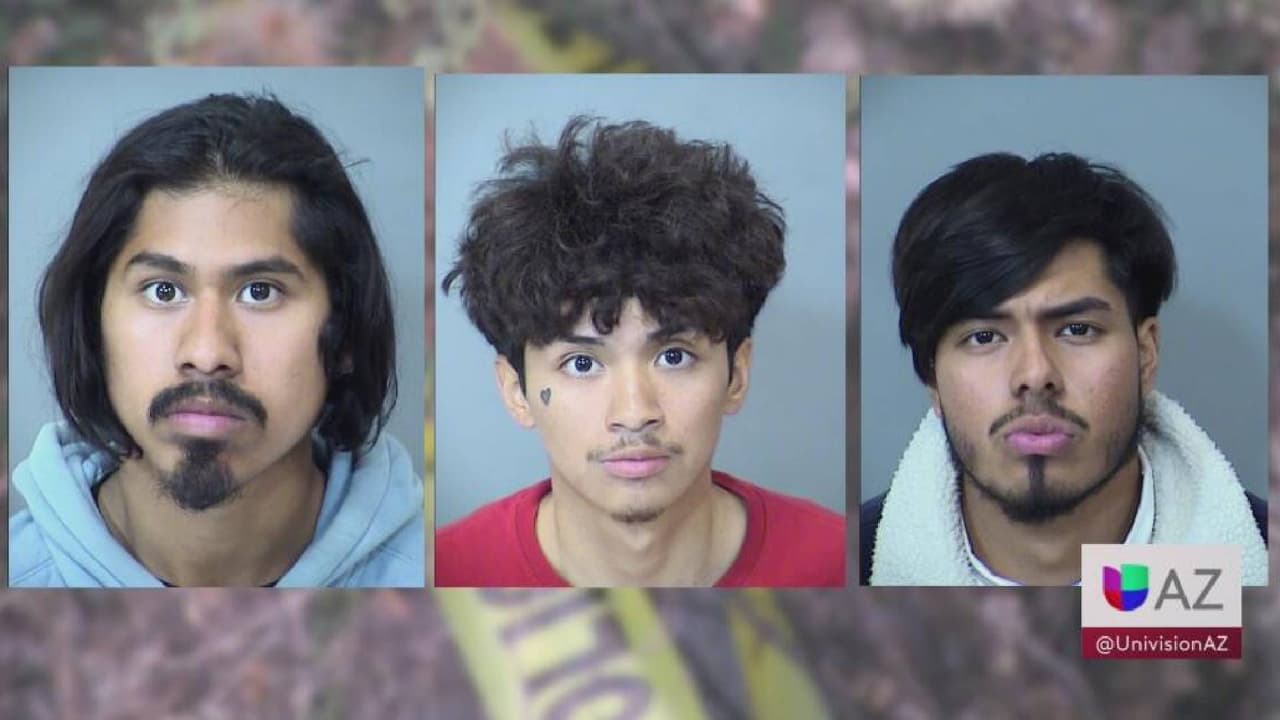 Se cree que los cuatro arrestados pertenencen a un pandilla callejera criminal