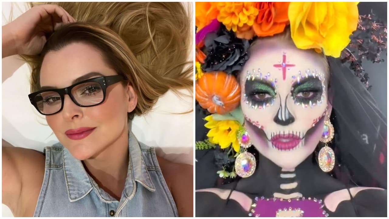 Marjorie de Sousa se defiende de críticas por celebrar el Día de Muertos: "Dios te ama"
