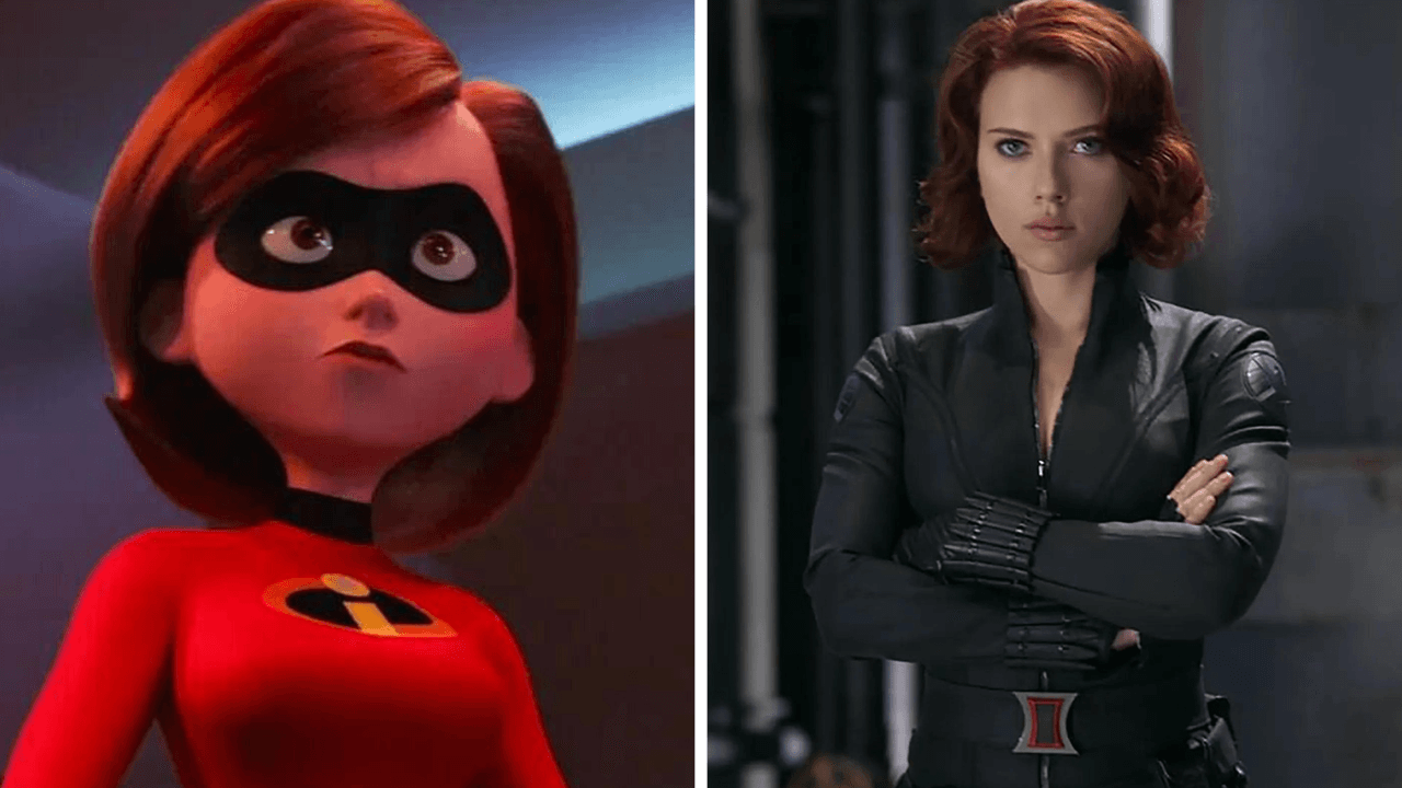 El físico y fuerza de Helen Parr, quien es secreto Elastigirl, son muy parecidos al de Scarlett, así que fácilmente podría audicionar y ser la elegida para representar a una mujer poderosa por segunda ocasión.