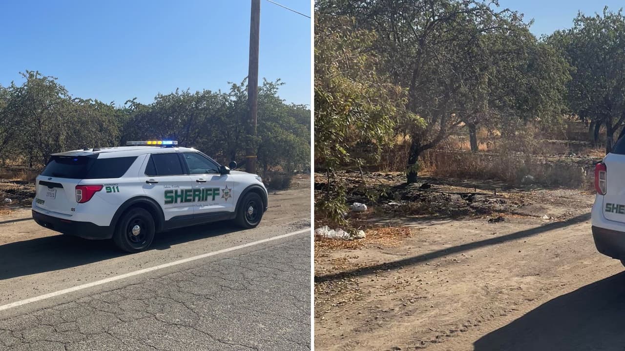 Cuerpo es hallado en un huerto de Tulare esta mañana