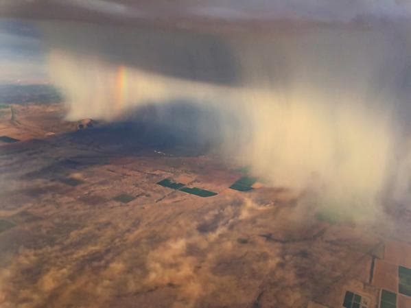 Mira las imágenes de la tormenta de arena en Arizona de este fin de semana y sorpréndete.
