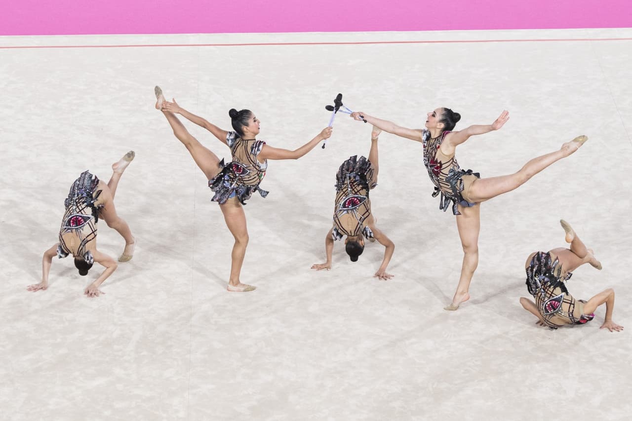 México se corona en gimnasia rítmica por equipos y llega a 18 oros