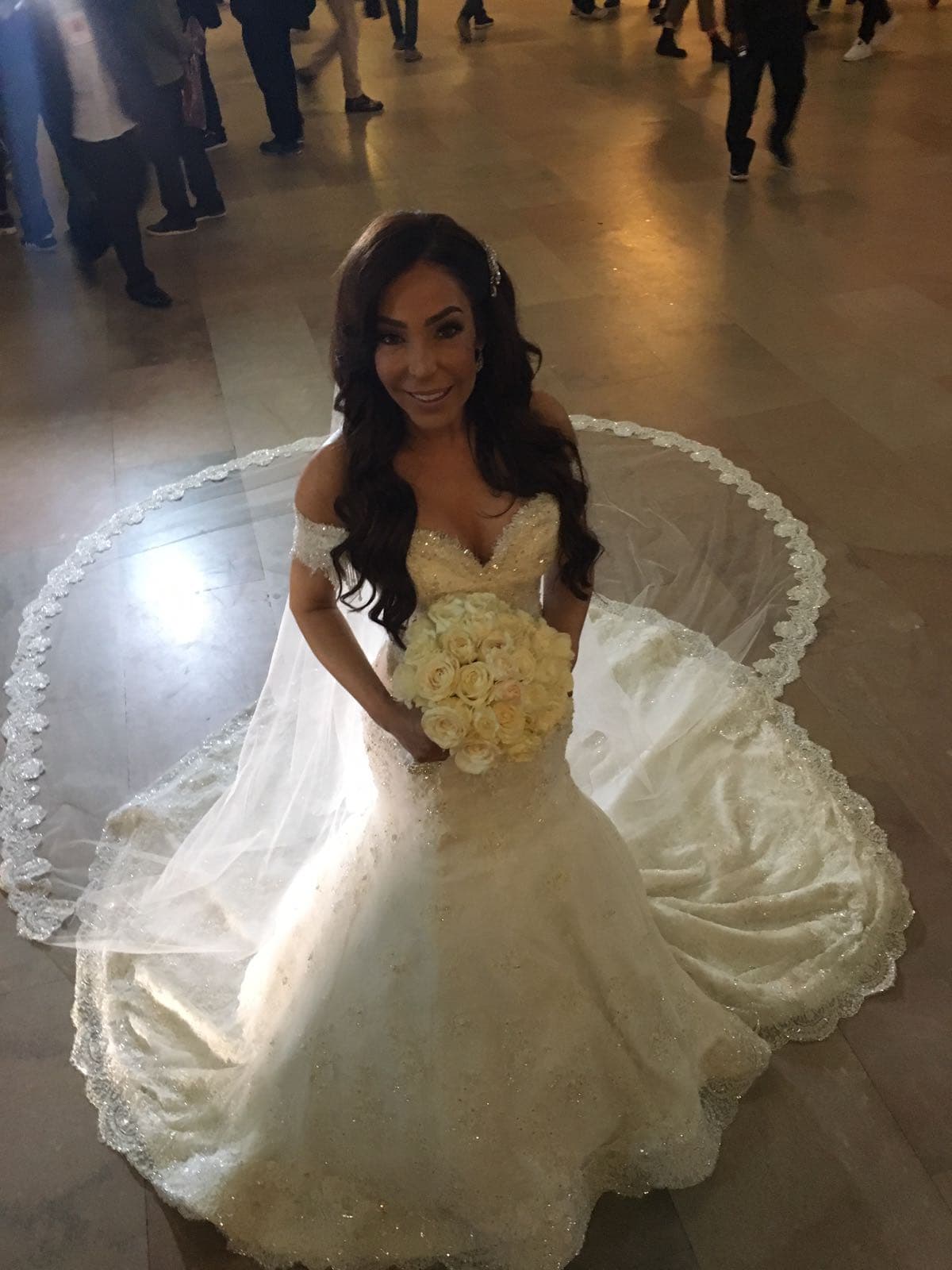 El vestido entallado fue el modelo preferido.