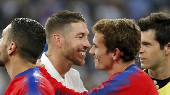 Ramos, Griezmann y el abrazo del morbo en el derbi