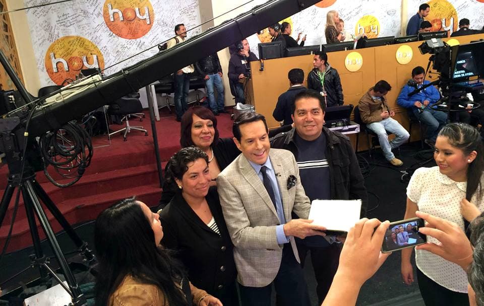 Pepillo disfruta compartir sus ratos libres con sus fans.