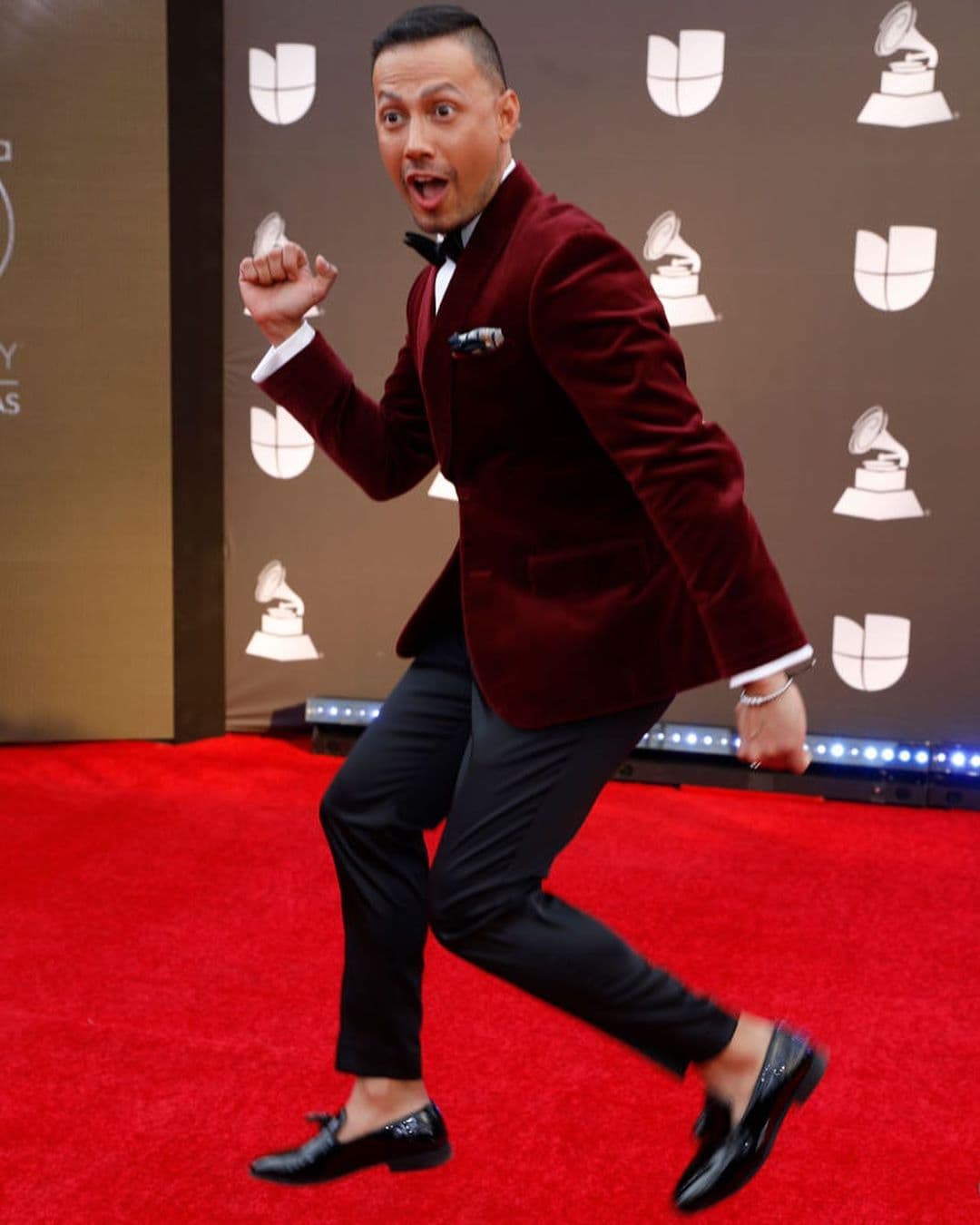 Luis Sandoval se divirtió como nunca durante el espectáculo inédito de Latin GRAMMY.
