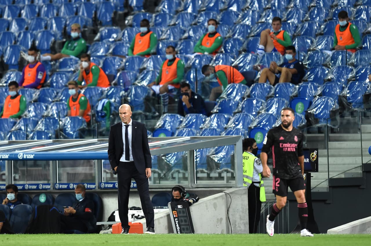Zidane habló de la falta de gol de Real Madrid.