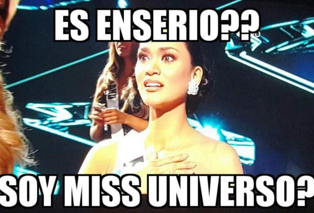 Los memes de la polémica coronación de Miss Universo 2015.