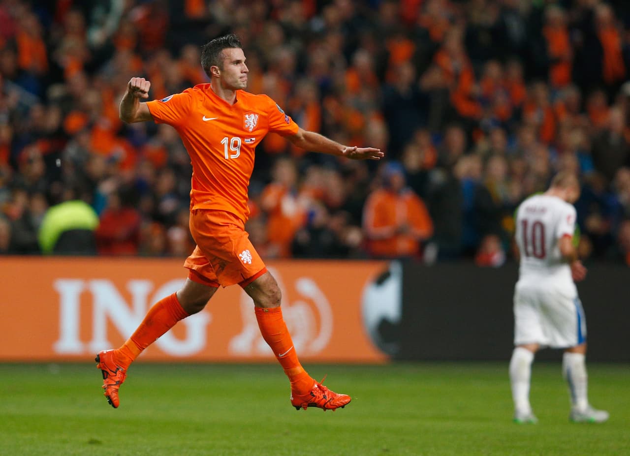 En cuanto a la selección de Holanda, Robin van Persie es quien más goles ha marcado vistiendo su camiseta. Su registro está en 50 anotaciones.