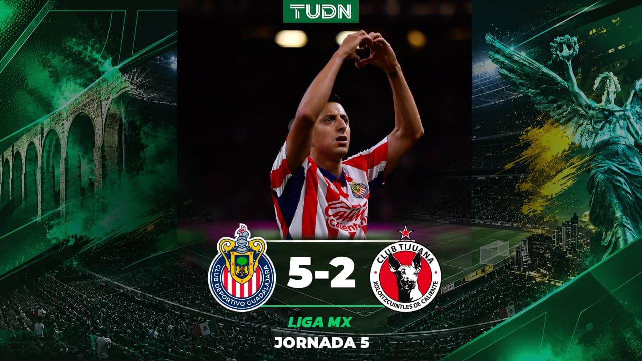Chivas no extraña a la Hormiga y golea a Tijuana en casa