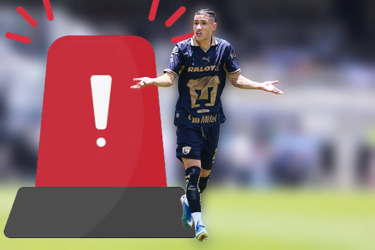 Uriel Antuna enciende alarmas en Pumas rumbo al inicio de la Liga MX