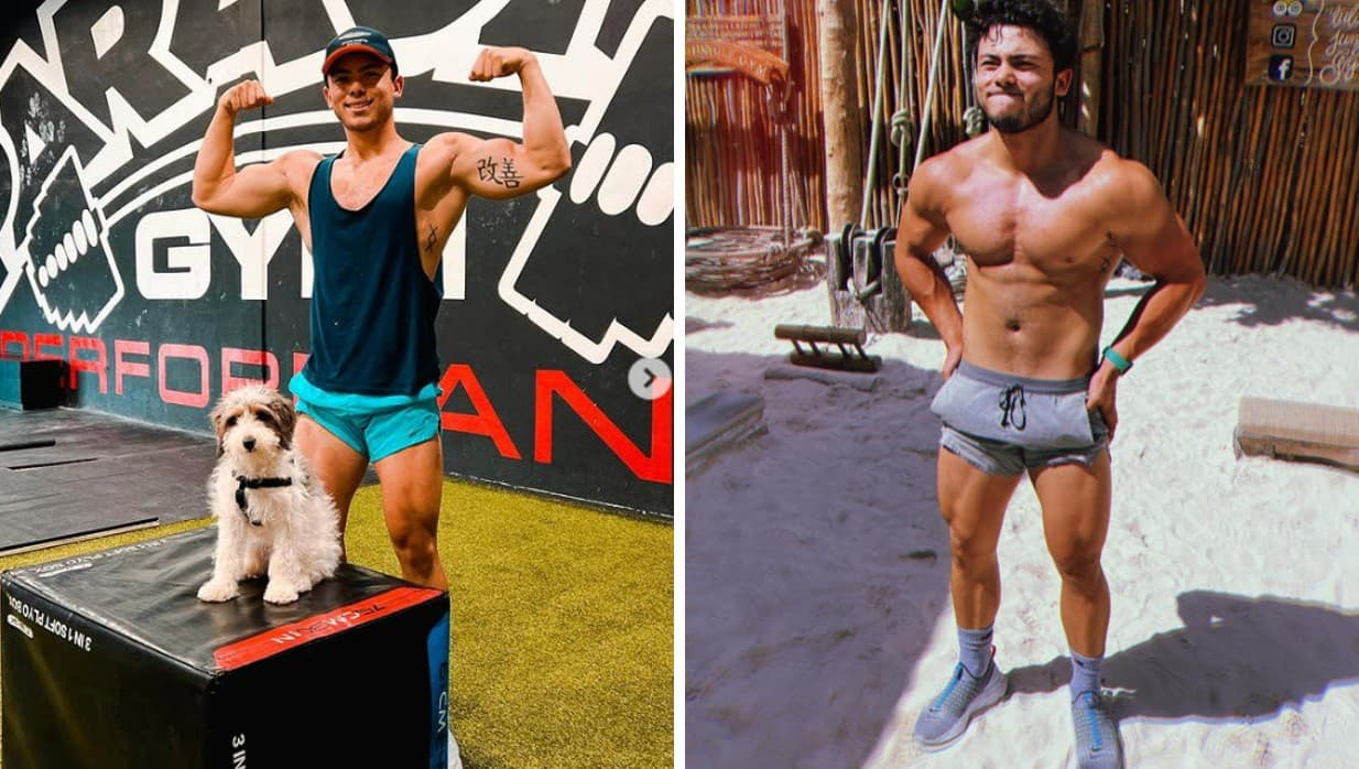 El hijo de Ximena Duque es entrenador personal a su corta edad, tiene 18 años.