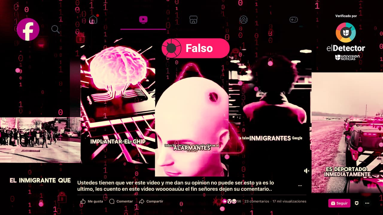 El gobierno de Trump NO ha ordenado implantar “chips de rastreo” a los inmigrantes