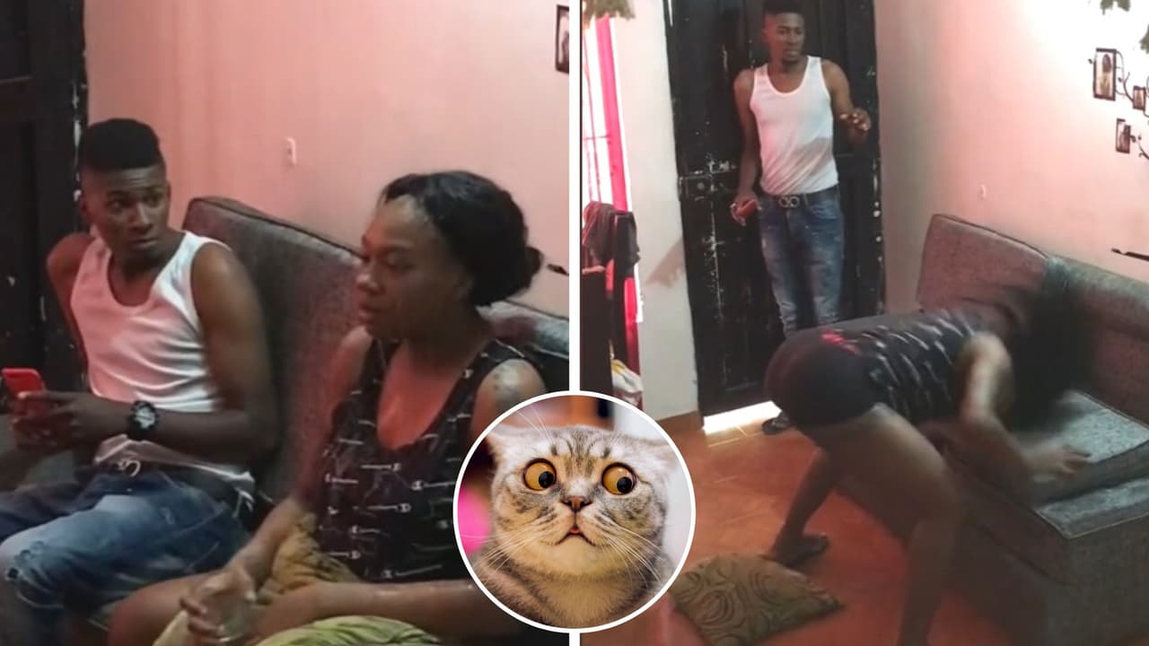 Mujer hace broma a su marido y finge estar loca: el divertido video causa furor en TikTok