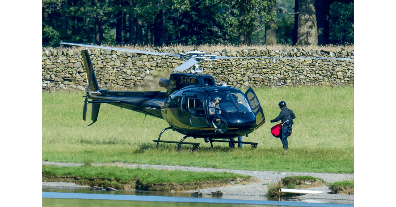 Tom Cruise en las grabaciones de 'Mision Imposible'