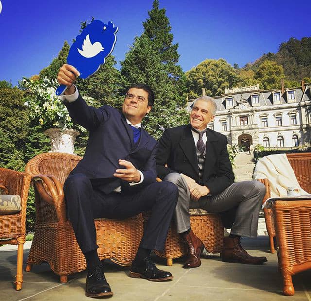 Jorge y Lisardo disfrutaron el programa más que nunca.