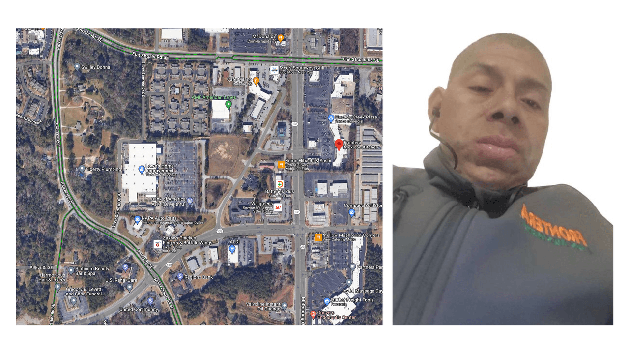 Buscan a un hispano que desapareció tras salir de trabajar en un restaurante hace más de tres meses en Conyers