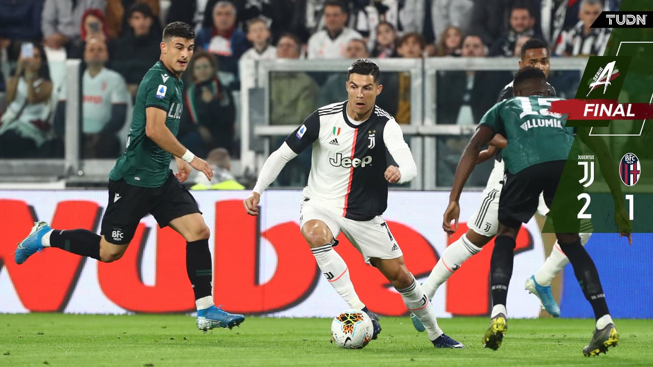 Cristiano anota su gol 701 y Juventus vence al Bolonia
