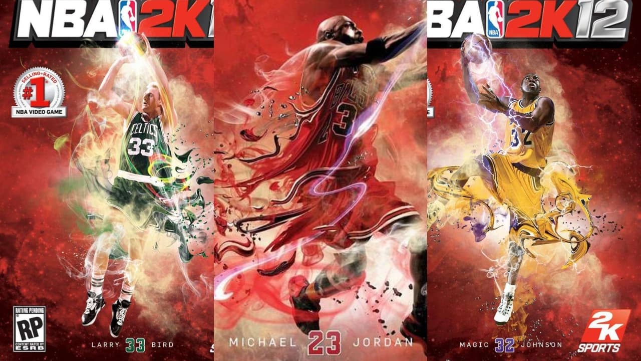 NBA 2K12 | La leyenda de los Chicago Bulls repitió portada para la edición 2012. Además, publicaron dos carátulas adicionales con Larry Bird y Magic Johnson.