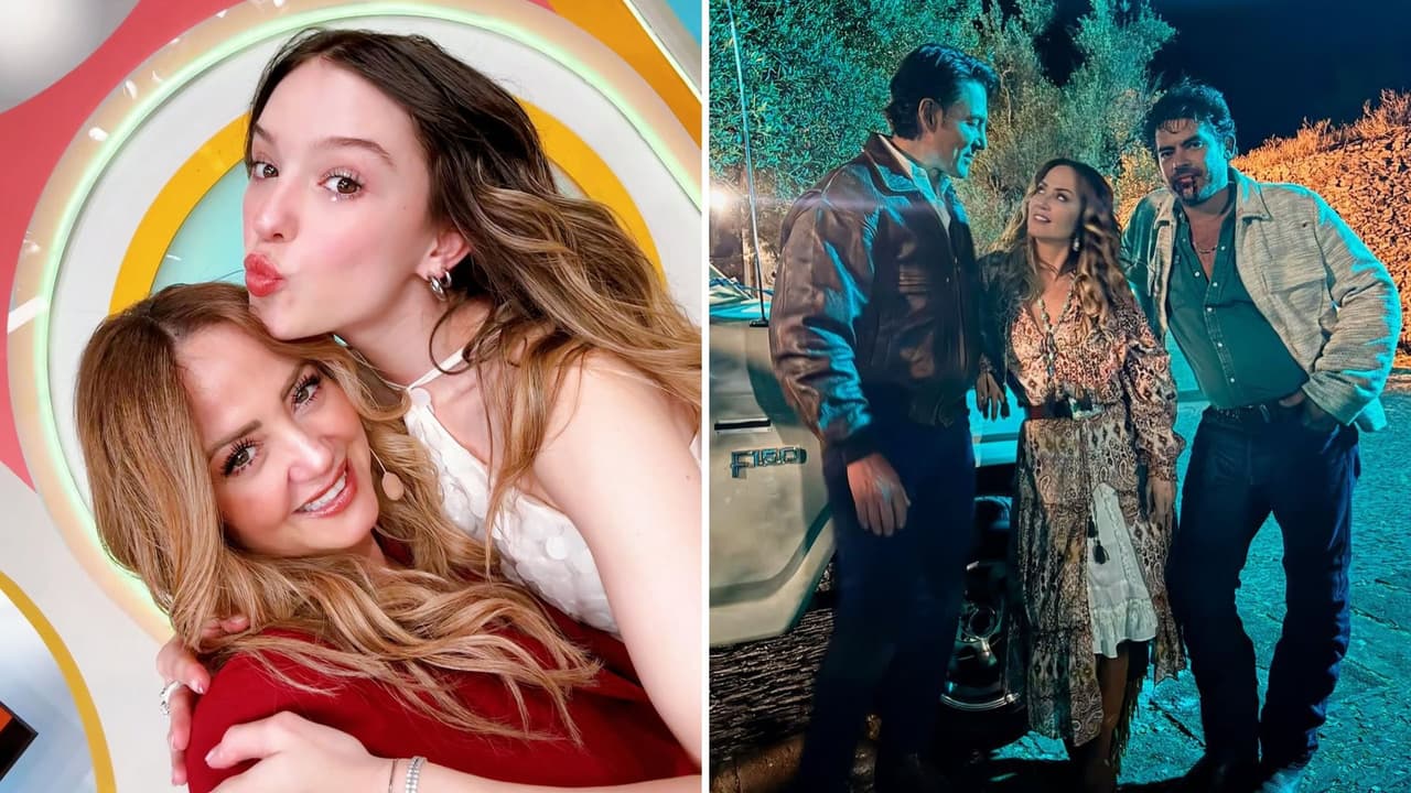 Mía Rubín felicita a su mamá Andrea Legarreta por su regreso a las telenovelas