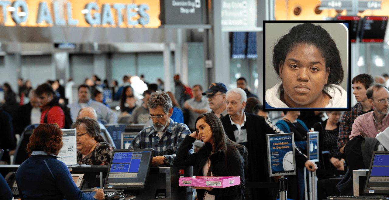 Arrestan a una mujer en el Aeropuerto RDU por escupir a pasajeros y golpear a varios agentes
