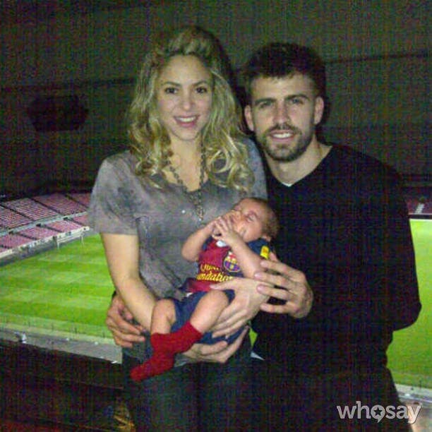 Cuando Milan era un bebecito.