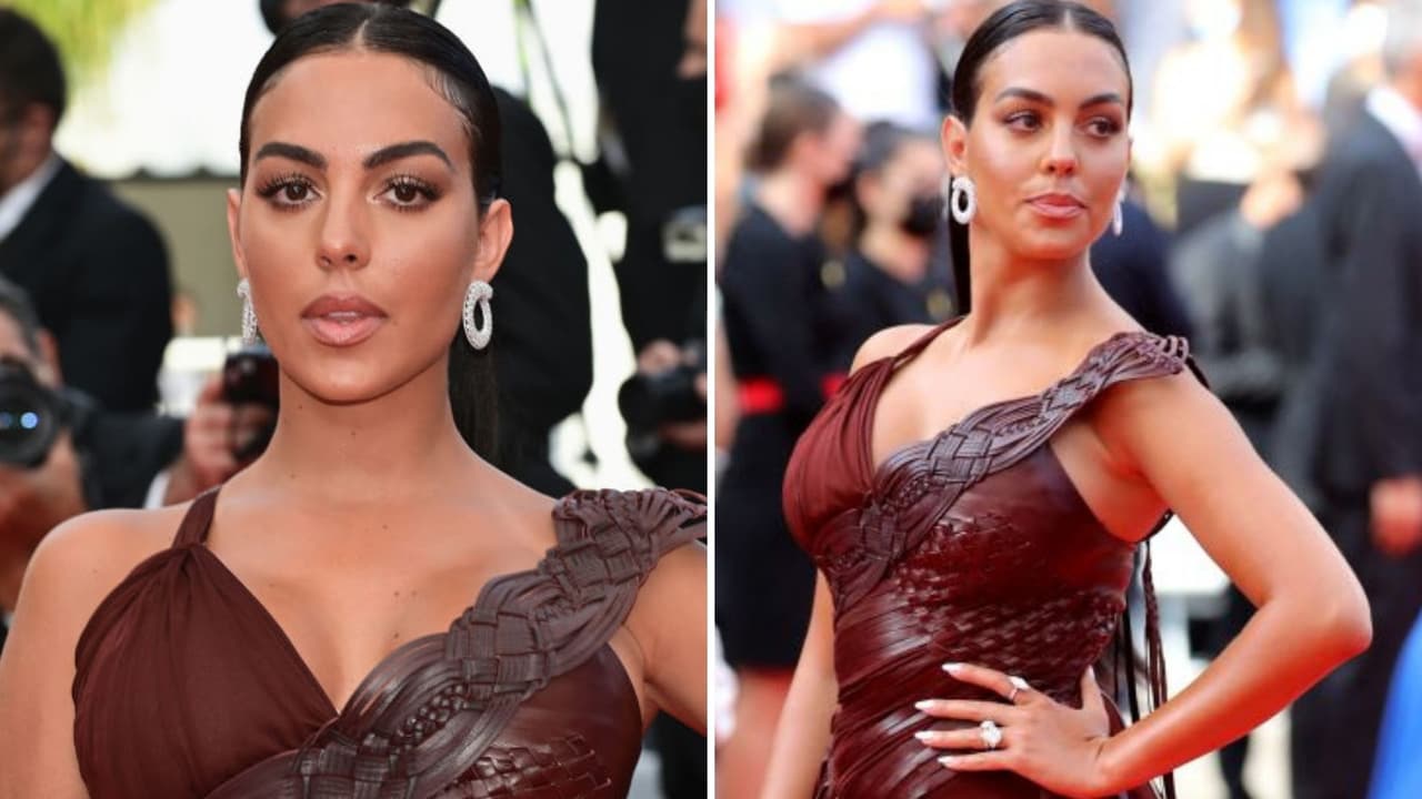 Georgina Rodríguez y la verdad detrás de su icónico vestido de “diosa griega” en Cannes
