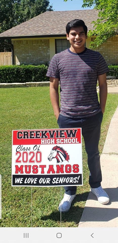 Adrián Gómez, Creekview High School.
<br>