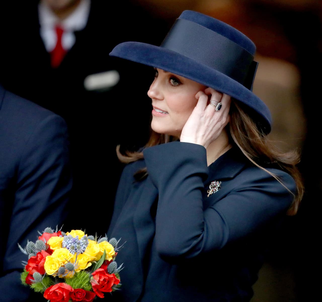 Sin embargo, la cicatriz de la duquesa de Cambridge no hace mella en su estilo.