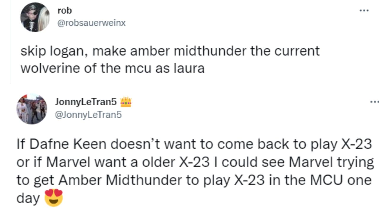Fans piden a Amber Midthunder como X-23.