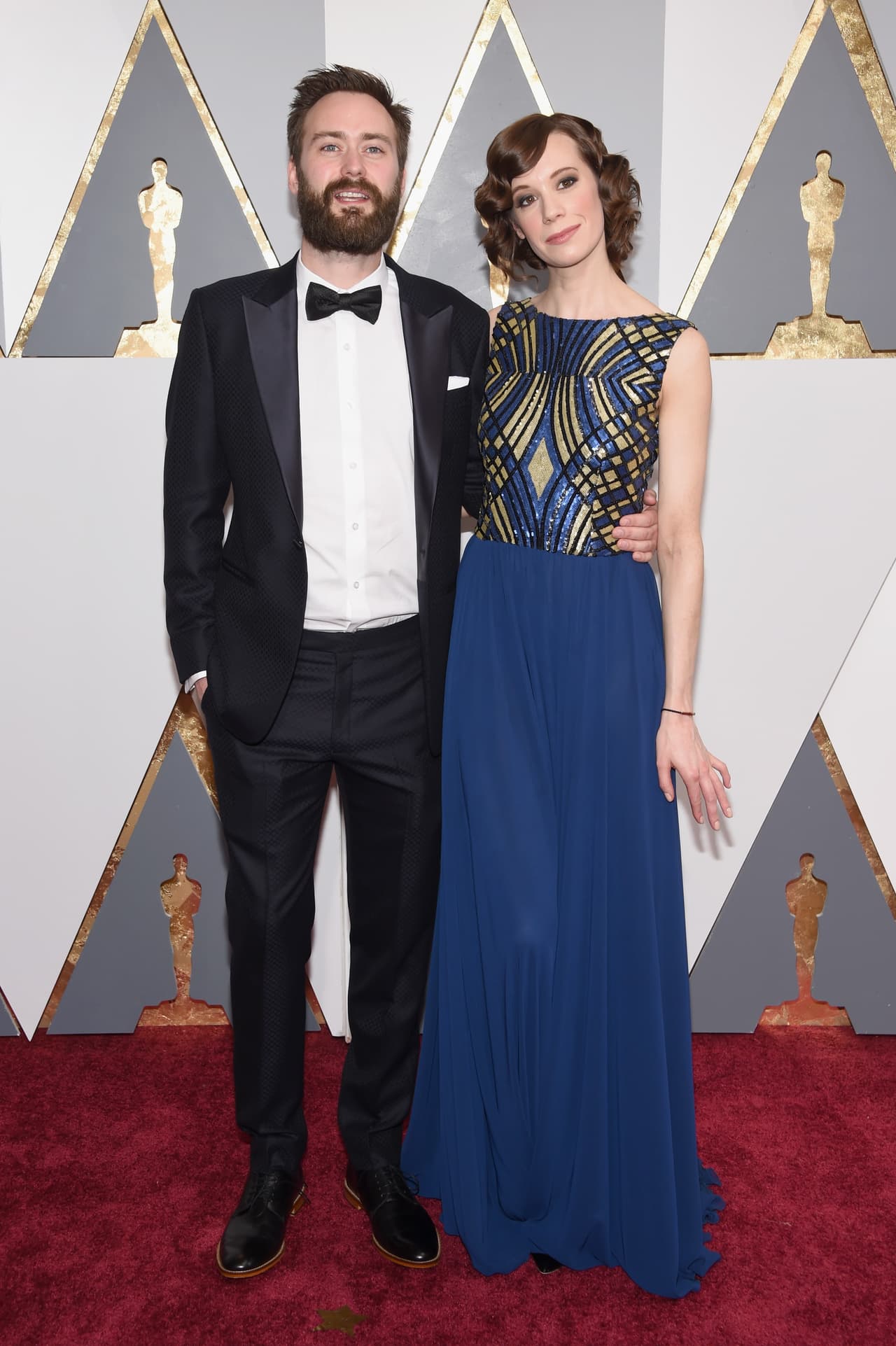 Benjamin Cleary, súper bien acompañado.