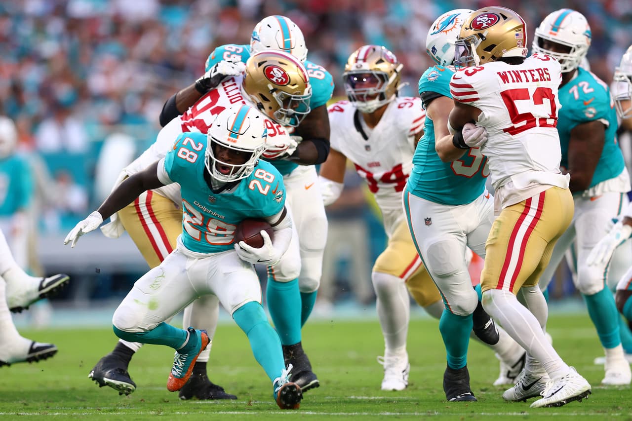 Dolphins derrota a San Francisco y se mantienen en la pelea por playoffs